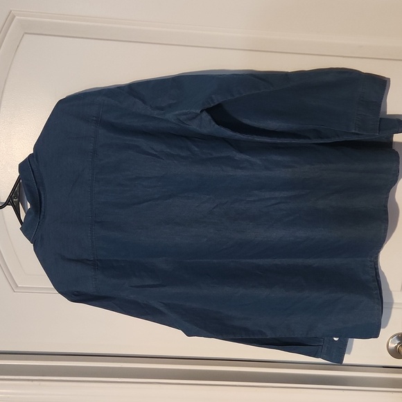 BLAIR button up light denim shirt. NWT (button) - Picture 4 of 5